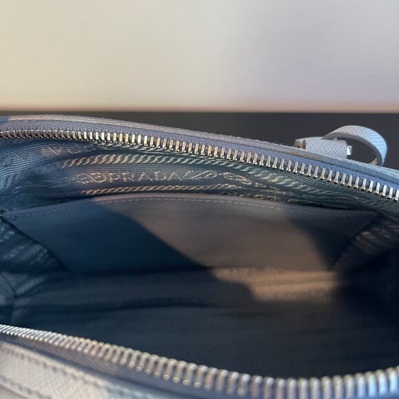 Prada Astrale Saffiano Lux Leather 2Way Bowling Bag - Preowned - Picture 8 of 13